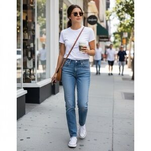 7 For All Mankind Light Blue Women Jeans